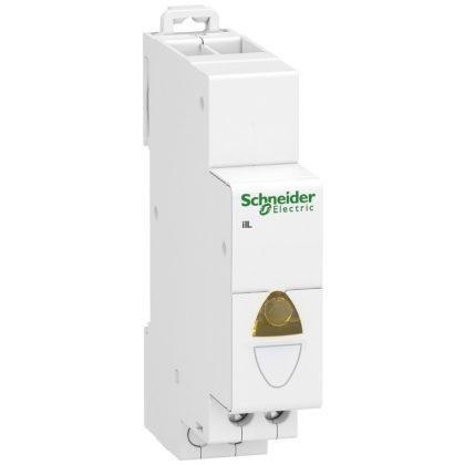   SCHNEIDER A9E18324 ACTI9 iIL jelzőlámpa, egyes, sárga, 110-230 VAC