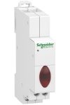 SCHNEIDER A9E18327 ACTI9 iIL jelzőlámpa, háromfázisú feszültségjelenlét jelző, piros, 230-400 VAC