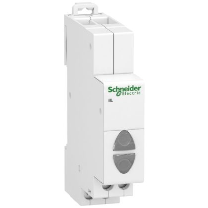   SCHNEIDER A9E18328 ACTI9 iIL jelzőlámpa, dupla, fehér-fehér, 110-230 VAC
