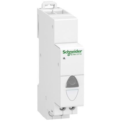   SCHNEIDER A9E18332 ACTI9 iIL jelzőlámpa, egyes, fehér, 12-48 VAC
