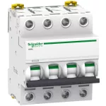   SCHNEIDER A9F93432 ACTI9 iC60L kismegszakító, 4P, B, 32A, monokonnekt