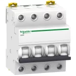   SCHNEIDER A9K23425 ACTI9 iK60N 6kA circuit breaker, 4P, B, 25A