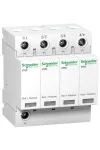 SCHNEIDER A9L65401 ACTI9 iPRD túlfeszültség-korlátozó, cs.bet. távjelzéssel, 65kA, 4P, 350V