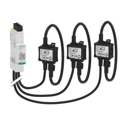 SCHNEIDER A9MEM1591 PowerTag Energy R600 3P/3PN rope fogyasztásmérő bontható Rogowski áramváltókkal