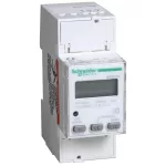   SCHNEIDER A9MEM2150 iEM2150 1 fázisú fogyasztásmérő 63A kijelzővel, Modbus, 4 negyedes fogyasztásmérés
