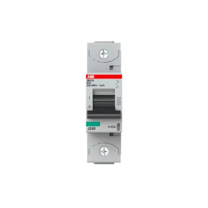 ABB S801B-K63 Kismegszakító; Icn=16 kA; 1P; K karakterisztika; In=63A; 400/690V AC; ABB S801B-K63 Kismegszakító; Icn=16 kA; 1P; K karakterisztika; In=63A; 400/690V AC;