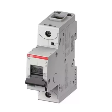 ABB S801C-C100 Kismegszakító; Icn=25 kA; 1P; C karakterisztika; In=100A; 400/690V AC; ABB S801C-C100 Kismegszakító; Icn=25 kA; 1P; C karakterisztika; In=100A; 400/690V AC;