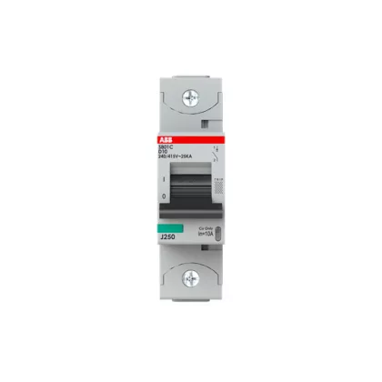 ABB S801C-D10 Kismegszakító; Icn=25 kA; 1P; D karakterisztika; In=10A; 400/690V AC; ABB S801C-D10 Kismegszakító; Icn=25 kA; 1P; D karakterisztika; In=10A; 400/690V AC;