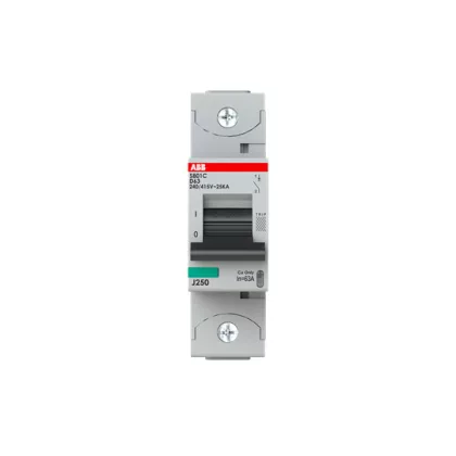 ABB S801C-D63 Kismegszakító; Icn=25 kA; 1P; D karakterisztika; In=63A; 400/690V AC; ABB S801C-D63 Kismegszakító; Icn=25 kA; 1P; D karakterisztika; In=63A; 400/690V AC;