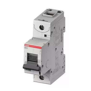 ABB S801C-D80 Kismegszakító; Icn=25 kA; 1P; D karakterisztika; In=80A; 400/690V AC; ABB S801C-D80 Kismegszakító; Icn=25 kA; 1P; D karakterisztika; In=80A; 400/690V AC;