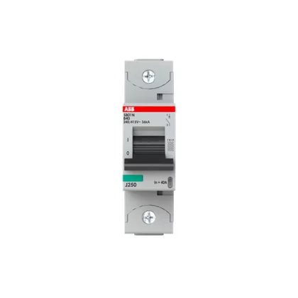 ABB S801N-B40 Kismegszakító; Icn=36 kA; 1P; B karakterisztika; In=40A; 400/690V AC; ABB S801N-B40 Kismegszakító; Icn=36 kA; 1P; B karakterisztika; In=40A; 400/690V AC;