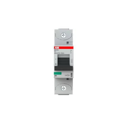 ABB S801N-C32 Kismegszakító; Icn=36 kA; 1P; C karakterisztika; In=32A; 400/690V AC; ABB S801N-C32 Kismegszakító; Icn=36 kA; 1P; C karakterisztika; In=32A; 400/690V AC;