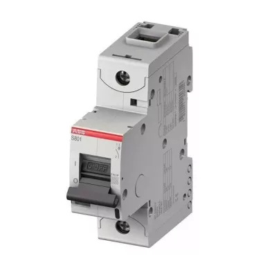 ABB S801N-D100 Kismegszakító; Icn=36 kA; 1P; D karakterisztika; In=100A; 400/690V AC; ABB S801N-D100 Kismegszakító; Icn=36 kA; 1P; D karakterisztika; In=100A; 400/690V AC;