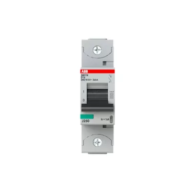 ABB S801N-D16 Kismegszakító; Icn=36 kA; 1P; D karakterisztika; In=16A; 400/690V AC; ABB S801N-D16 Kismegszakító; Icn=36 kA; 1P; D karakterisztika; In=16A; 400/690V AC;