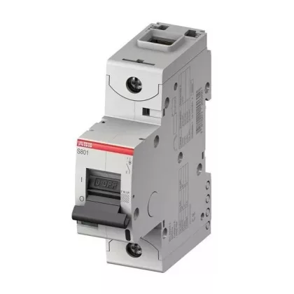ABB S801S-B10 Kismegszakító; Icn=50 kA; 1P; B karakterisztika; In=10A; 400/690V AC; ABB S801S-B10 Kismegszakító; Icn=50 kA; 1P; B karakterisztika; In=10A; 400/690V AC;