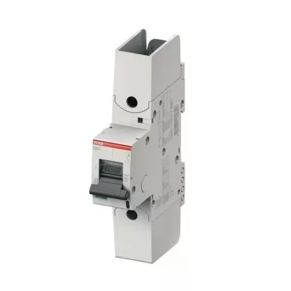 ABB S801S-B6-R Kismegszakító; Icn=50 kA; 1P; B karakterisztika; In=6A; 400/690V AC; kapocs: kábelsaru bekötéséhez; ABB S801S-B6-R Kismegszakító; Icn=50 kA; 1P; B karakterisztika; In=6A; 400/690V AC; kapocs: kábelsaru bekötéséhez;