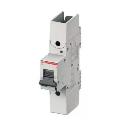 ABB S801S-B80-R Kismegszakító; Icn=50 kA; 1P; B karakterisztika; In=80A; 400/690V AC; kapocs: kábelsaru bekötéséhez; ABB S801S-B80-R Kismegszakító; Icn=50 kA; 1P; B karakterisztika; In=80A; 400/690V AC; kapocs: kábelsaru bekötéséhez;