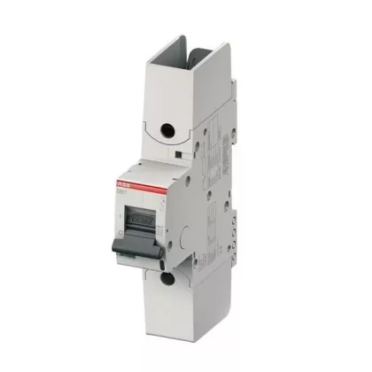 ABB S801S-D10-R Kismegszakító; Icn=50 kA; 1P; D karakterisztika; In=10A; 400/690V AC; kapocs: kábelsaru bekötéséhez; ABB S801S-D10-R Kismegszakító; Icn=50 kA; 1P; D karakterisztika; In=10A; 400/690V AC; kapocs: kábelsaru bekötéséhez;