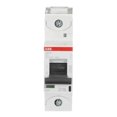 ABB S801S-K10 Kismegszakító; Icn=50 kA; 1P; K karakterisztika; In=10A; 400/690V AC; ABB S801S-K10 Kismegszakító; Icn=50 kA; 1P; K karakterisztika; In=10A; 400/690V AC;