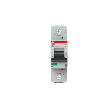 ABB S801S-UCK50 Kismegszakító; Icn=50 kA; 1P; UCK karakterisztika; In=50A; 400/690V AC / 250 VDC/pól.; ABB S801S-UCK50 Kismegszakító; Icn=50 kA; 1P; UCK karakterisztika; In=50A; 400/690V AC / 250 VDC/pól.;
