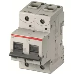   ABB S802B-B50 Kismegszakító; Icn=16 kA; 2P; B karakterisztika; In=50A; 400/690V AC;  