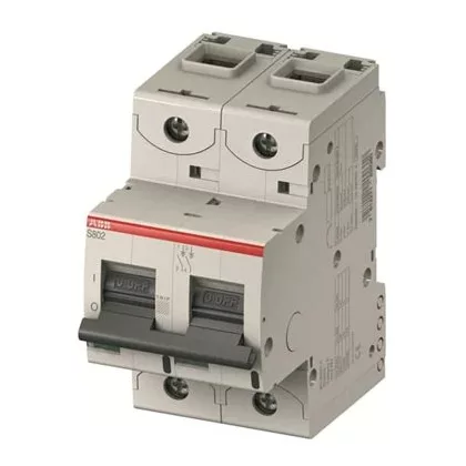 ABB S802B-B125 Kismegszakító; Icn=16 kA; 2P; B karakterisztika; In=125A; 400/690V AC; ABB S802B-B125 Kismegszakító; Icn=16 kA; 2P; B karakterisztika; In=125A; 400/690V AC;