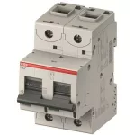   ABB S802C-B10 Kismegszakító; Icn=25 kA; 2P; B karakterisztika; In=10A; 400/690V AC;  