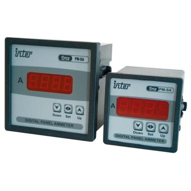 TRACON ACAMD-72-50 Digitális váltakozó áramú ampermérő közvetlen méréshez 72×72mm, 50A AC