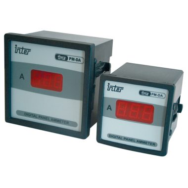 TRACON ACAMD-72-50 Digitális váltakozó áramú ampermérő közvetlen méréshez 72×72mm, 50A AC