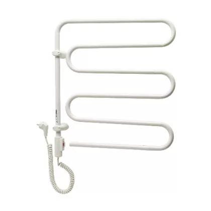   Adax HKT163 Fürdőszobai elektromos törölközőszárító kiegészítő fűtésre, termosztát nélkül, 55x62 cm, 65W