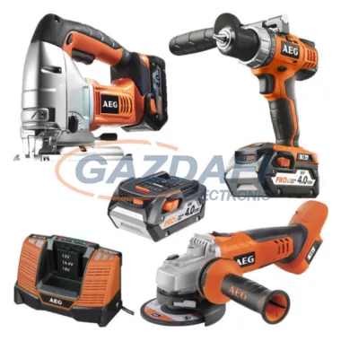 AEG 4935BAT194 Set de scule electrice cu acumulator