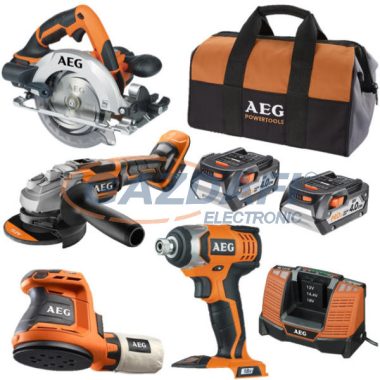 AEG 4935BAT195 Set de scule electrice cu acumulator