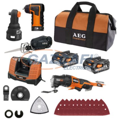 AEG 4935OMNI18 Szerszámtáska szett , erőcsomag