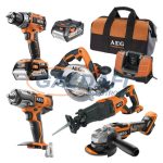 AEG 4935SAW18BL Szerszámtáska szett