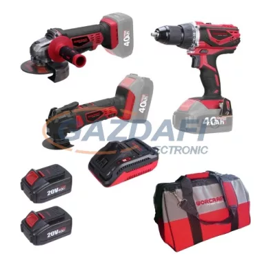WORCRAFT Set de scule electrice cu acumulator 20V  Profi 2