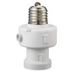   TRACON ALK-472 Alkonykapcsolós foglalat beépített kikapcsolás-időzítővel 230V, 50 Hz, E27, 1/2/4/8/12 h, 5-15lux, IP20