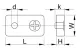TRACON AMAX5 Sodronyszorító bilincs, acélmax, acél d=5mm (3/16coll), M5 - 2