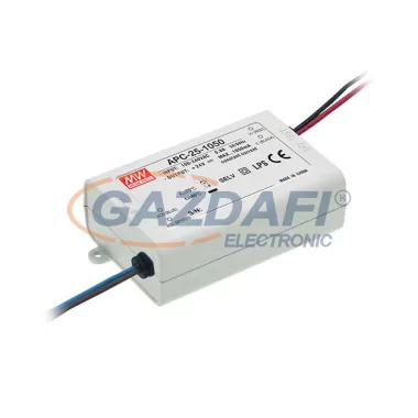 Mean Well APC-35-350 Egykimenetes, áramgenerátoros LED tápegység 25 W