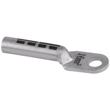 TRACON AS25-10 Szigeteletlen alumínium szemes csősaru 25mm2, M10, (d1=7mm, d2=10,5mm)