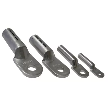 TRACON AS50-12 Szigeteletlen alumínium szemes csősaru 50mm2, M12, (d1=10mm, d2=13mm)