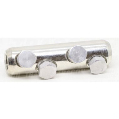 TRACON AT95-150CS Szakadófejes csavaros alumínium toldóhüvely 95-150mm2,(2+2)×M16