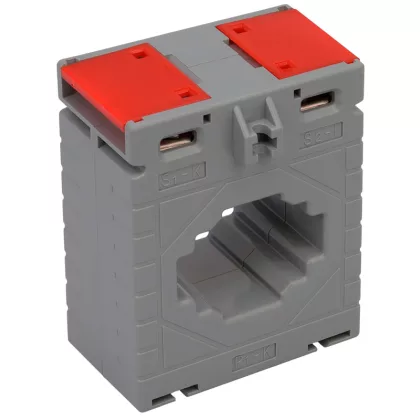 TRACON AV40100SH Sínre fűzhető áramváltó, 40-as sínre 100A/5A, 2,5VA, Po:0,5