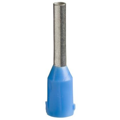   SCHNEIDER AZ5CE025D Érvéghüvely 2,5 mm2 DIN 5x100db adagolóban kék L=14,5mm