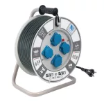   PAWBOL B.1114-50S Kábeldobos hosszabbító, H05RR-F 3x2,5mm2, 50m, 4xGZ16A (250V)