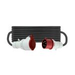   PAWBOL B.1135-30 Gumikábel ipari csatlakozóval, 30m, H05RR-F 5x4mm2, 32A, IP44