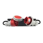   PAWBOL B.1136-30_IP65 Gumikábel ipari csatlakozóval, 30m, H05RR-F 5x6mm2, 32A, IP65