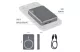 EMOS B0555GY Powerbank WI 522, 5 000 mAh, 20 W+Wireless, szürke