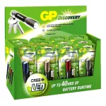 DISCOVERY alumínium Led lámpa 22m, 40h, 12db/kínáló