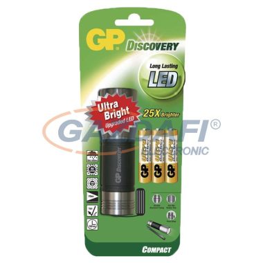 DISCOVERY alumínium Led lámpa 85m, 10h