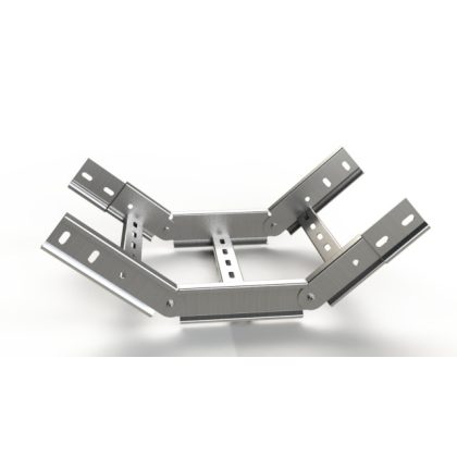   BASOR 205224 Kábellétra függőleges külső/belső sarokidom 90° CCXFE 200X60X1.5 FT